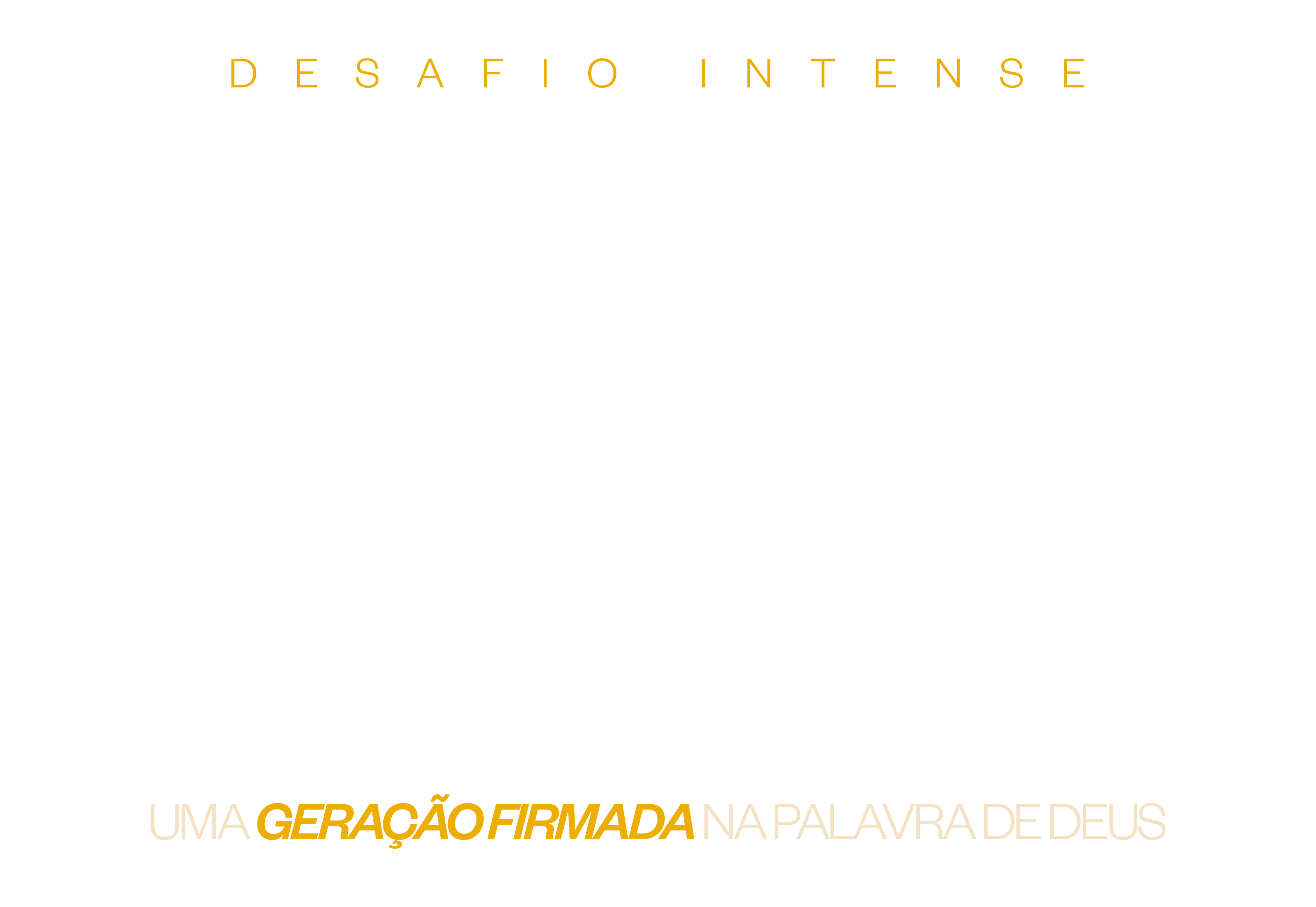 Leitura Bíblica - Desafio Intense